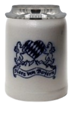 Herz von Bayern 0,5 L mit Deckel