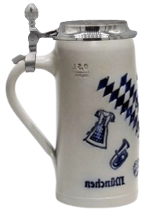 Rautenkrug München 0,5 L mit Deckel