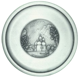 St.-Bartholomä-Teller 13 cm