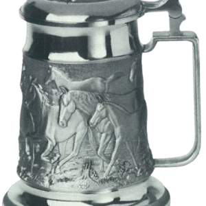 Pferde-Bierkrug