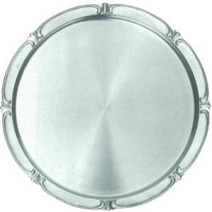Tablett mit Barockrand 33 cm