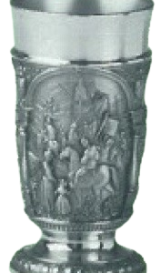 2 Alpenland-Likörbecher