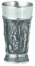 Rustikaler Aperitivbecher