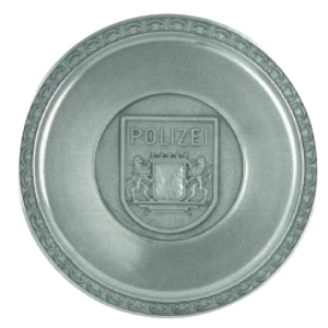 Polizei-Teller 16 cm
