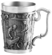 Nahrungsmittelhandwerker-Becher mit Henkel