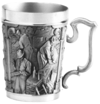 Bauhandwerker-Becher mit Henkel