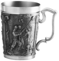 Feuerwehr-Becher mit Henkel