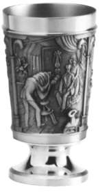 Salon-Becher mit Fuß