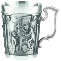 Verwaltungs-Becher mit Henkel