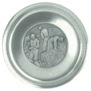 "Bauhandwerk-Teller „Maurer"" 19 cm"