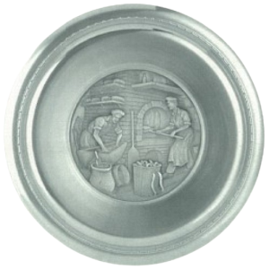 "Nahrungsmittelhandwerk-Teller „Bäcker"" 19 cm"