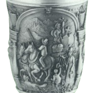 Alpenland-Hochzeits-Bierbecher